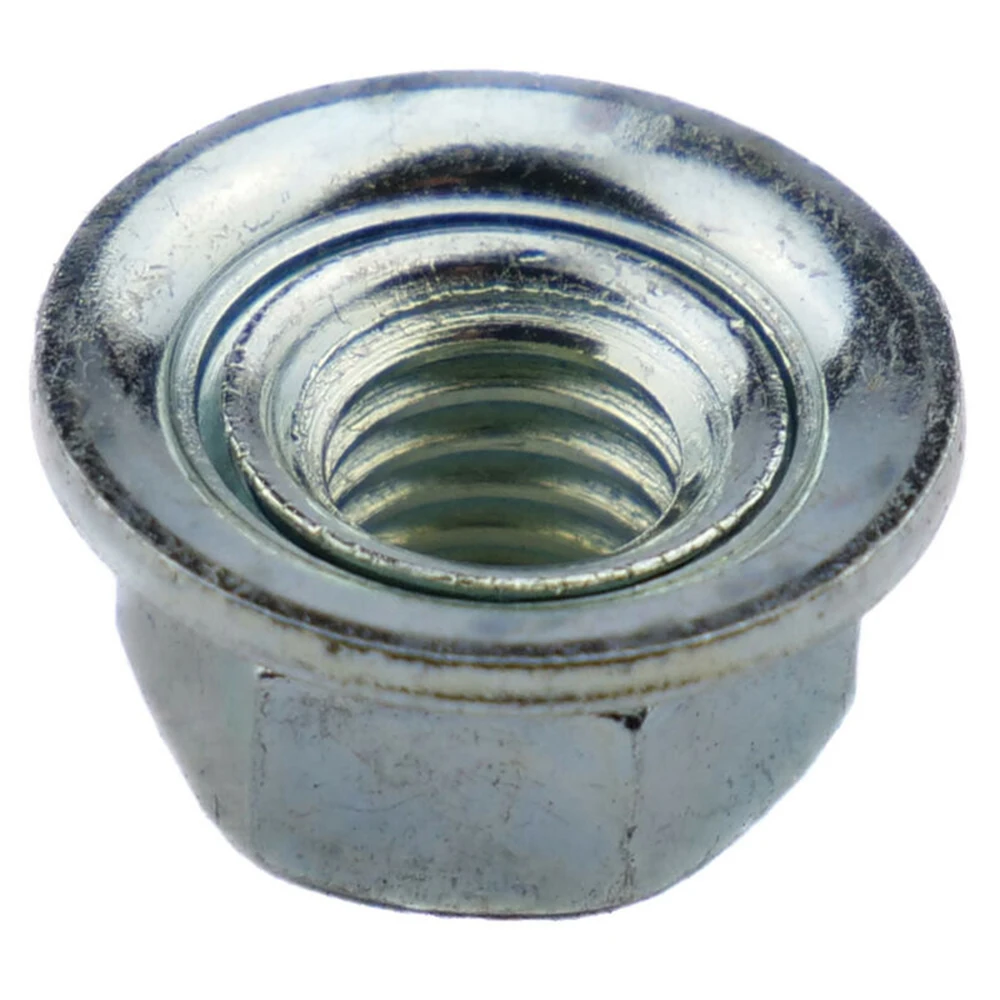 1 * Screw Nut M8x1.25 LH Thread Flanged Blade Screw Nut For Trimmer Brushcutter 55023 Blade Screw Nut For Trimmer Brushcutter