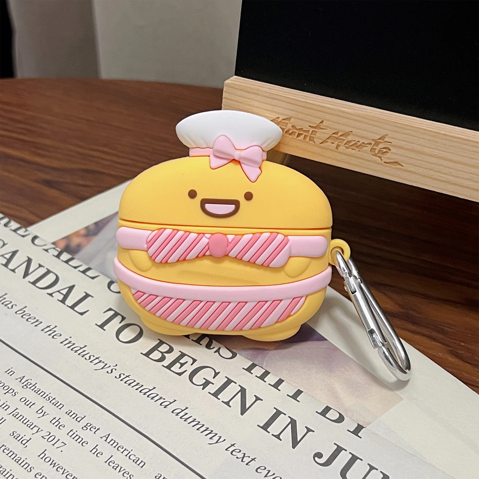 

Summer New 3D Silicone Bread Series French Stick Bread Creative Anti Drop Suitable For AirPods 1 2 3 4 Pro Pro2