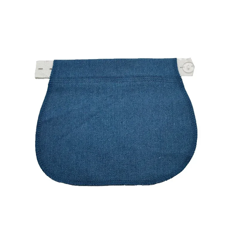 Jeans de maternidad para mujeres embarazadas, botón ajustable, cinturón de cintura, extensor de cintura, ropa, pantalones, accesorios de costura