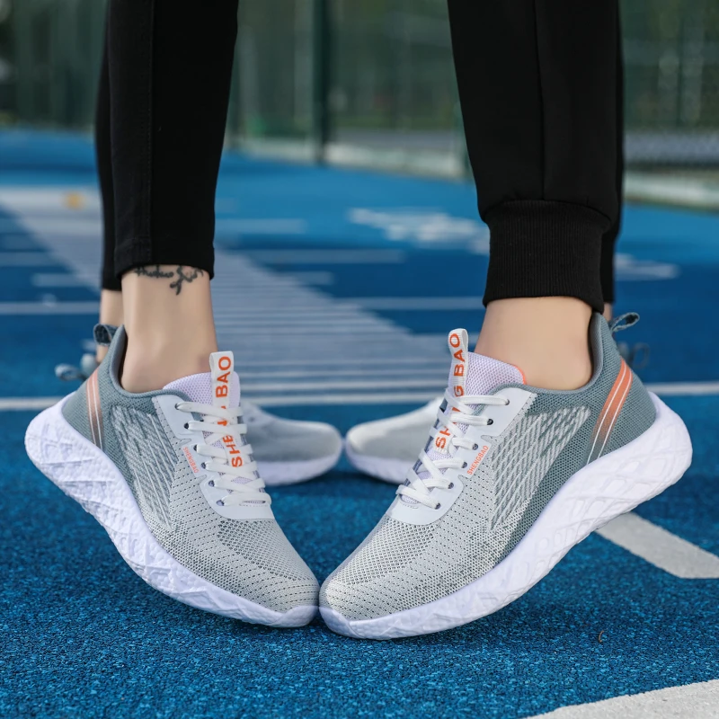 

Sports shoes women's shoes 2025 autumn mesh surface casual breathable lightweight soft sole shock absorbing running shoes