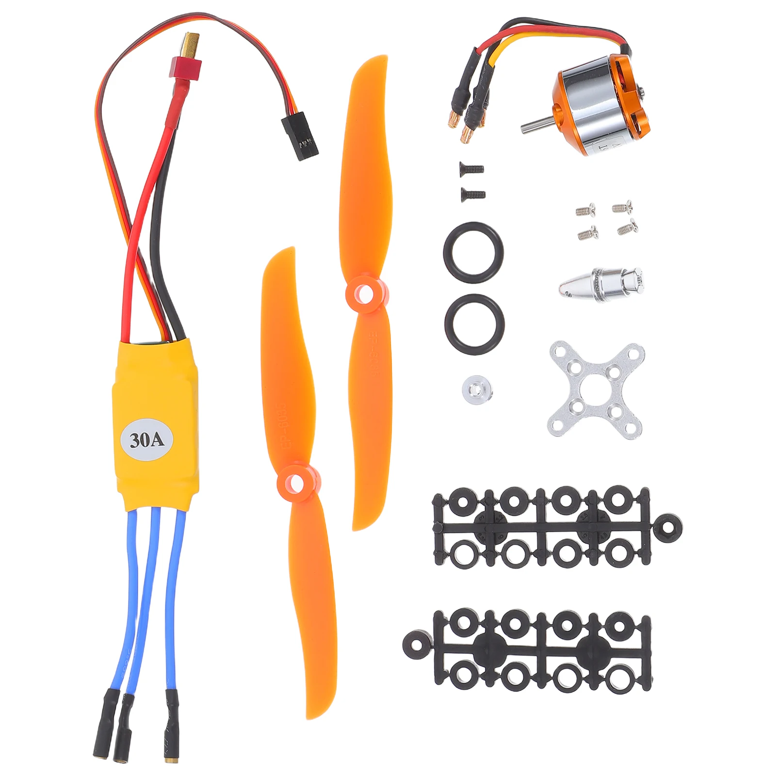 

Motor 2212-6 30A ESC RC Airplane Helicopter High Power Lightweight Design Voltage Compatibility Motor Controller Kit