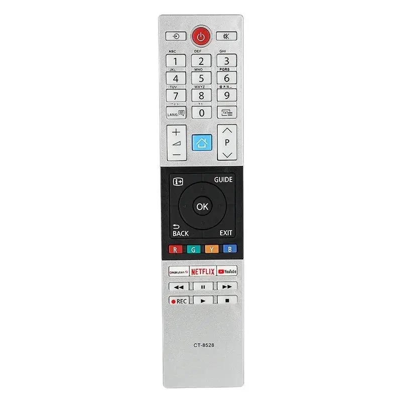 

CT-8528 For Toshiba Remote Control Replacement With Netflix YouTube Buttons, For Toshiba TV 43V5863 43V6863DA 49V5863 55V5863