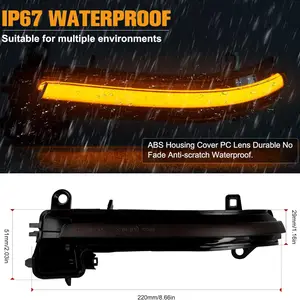 LED dynamic gyrus signal for BMW, sequential light side mirror, BMW 1, 2, 3, 4 series, F21, F22, F23, F30, F31, F32, F33, F34, X1, E84, i3 Main Main Sales Hand Brake i30 - №1