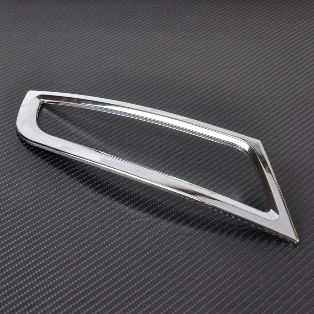 CITALL 2pcs New Chrome Dashboard Air Vent Outlet Cover Trim Garnish for Ford KUGA ESCAPE 2013 2014 2015
