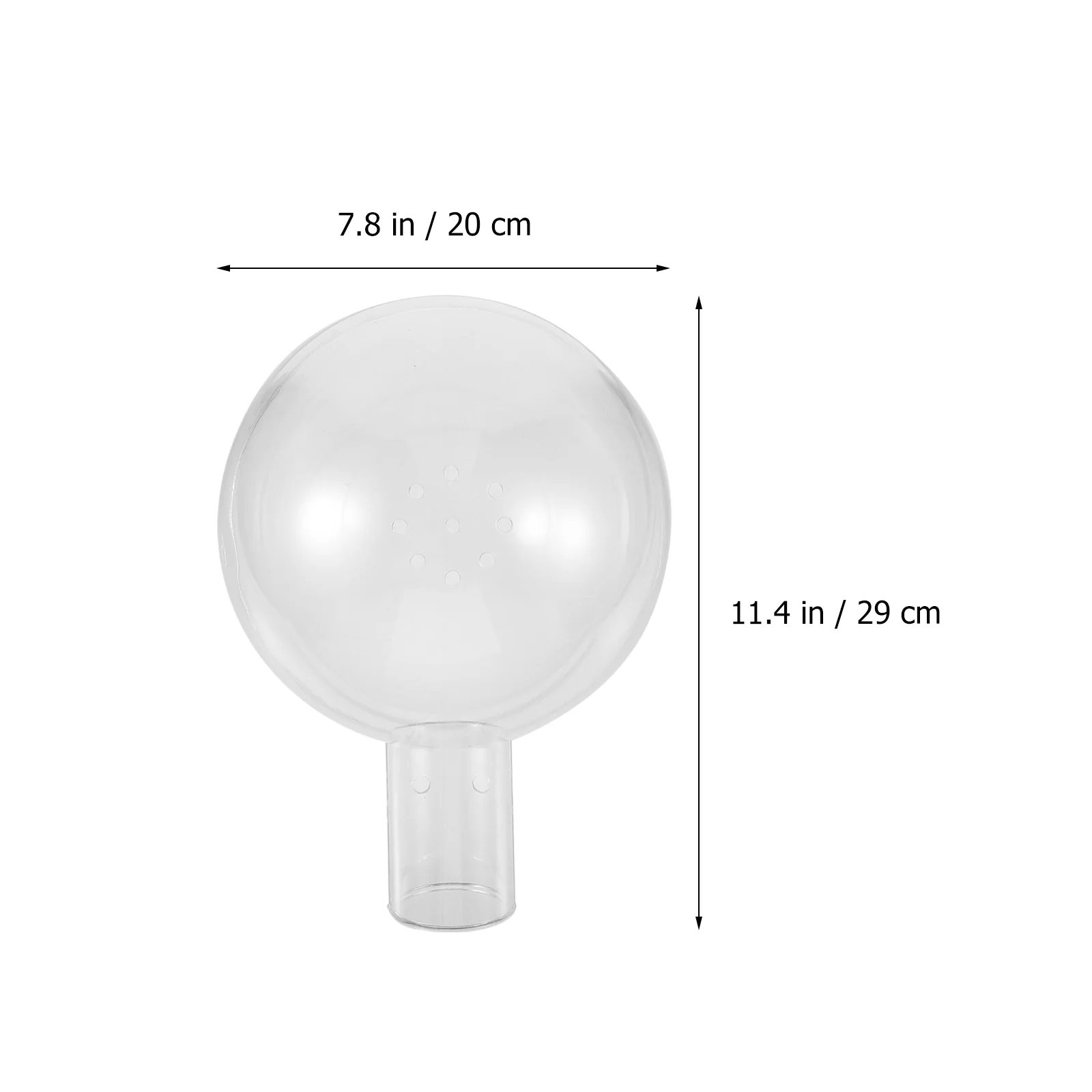 

Acrylic Ball for Flower Wrapping DIY Bouquet Transparent Packing Tool Elegant Floral Decoration Holder Romantic Gift Clear