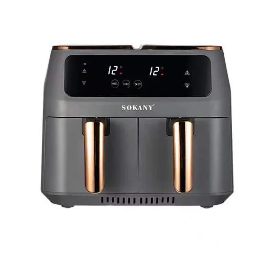 

Double Ball Fryer Household Automatic Air Fryer SOKANY AIR FRYER Baking Oven