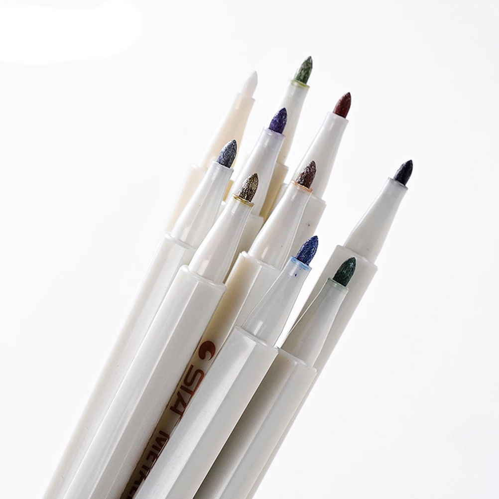 

Metallic Pen 6551 Painting Pen Art Fine Metallic Colored Pen Supplies for Making DIY Artists Painting Marker Watercolor