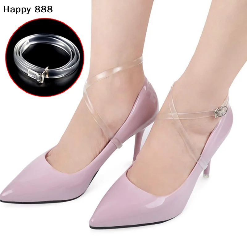 

1 пара аксессуаров для обуви, невидимые эластичные силиконовые прозрачные ремни для шнурков