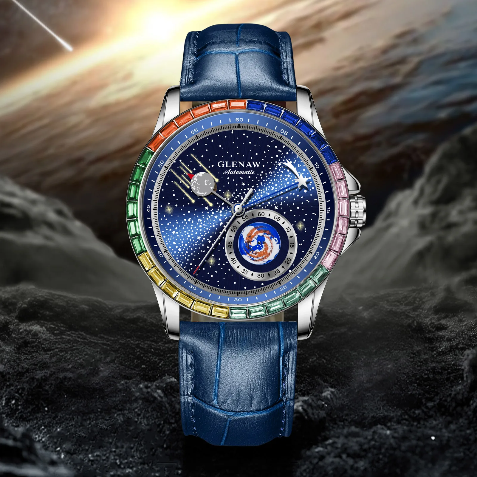 2026 GLENAW Design Novo Relógi - Luxury Watch On Sale avaliação e preço