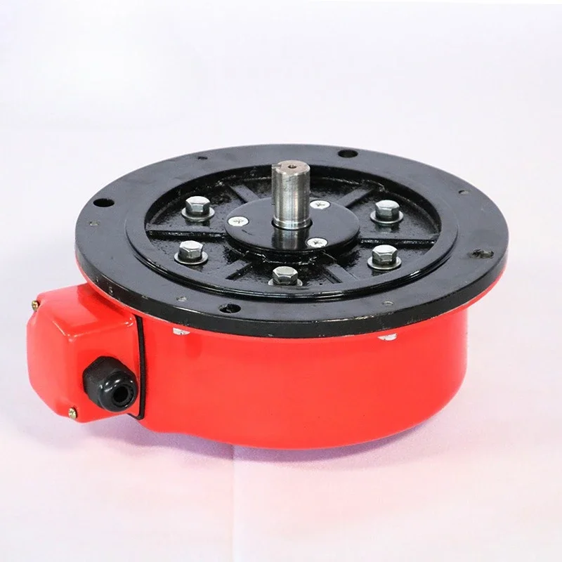 3 Phase Asynchronous Disc Brake Motor, 500W 750W Suspension Mount Motor with Fine Shaft End for Hoist