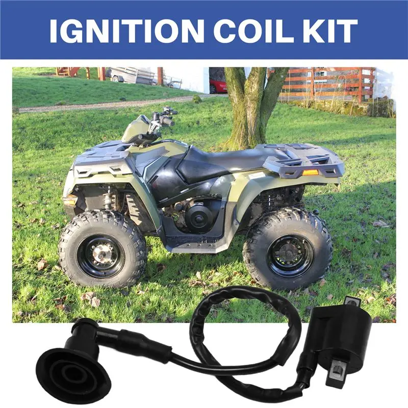 5 Pcs Ignition Coil Kit Replacement Ignition CDI Box 0451018 0452187 For Polaris Sportsman 90 2001-2007-AS55