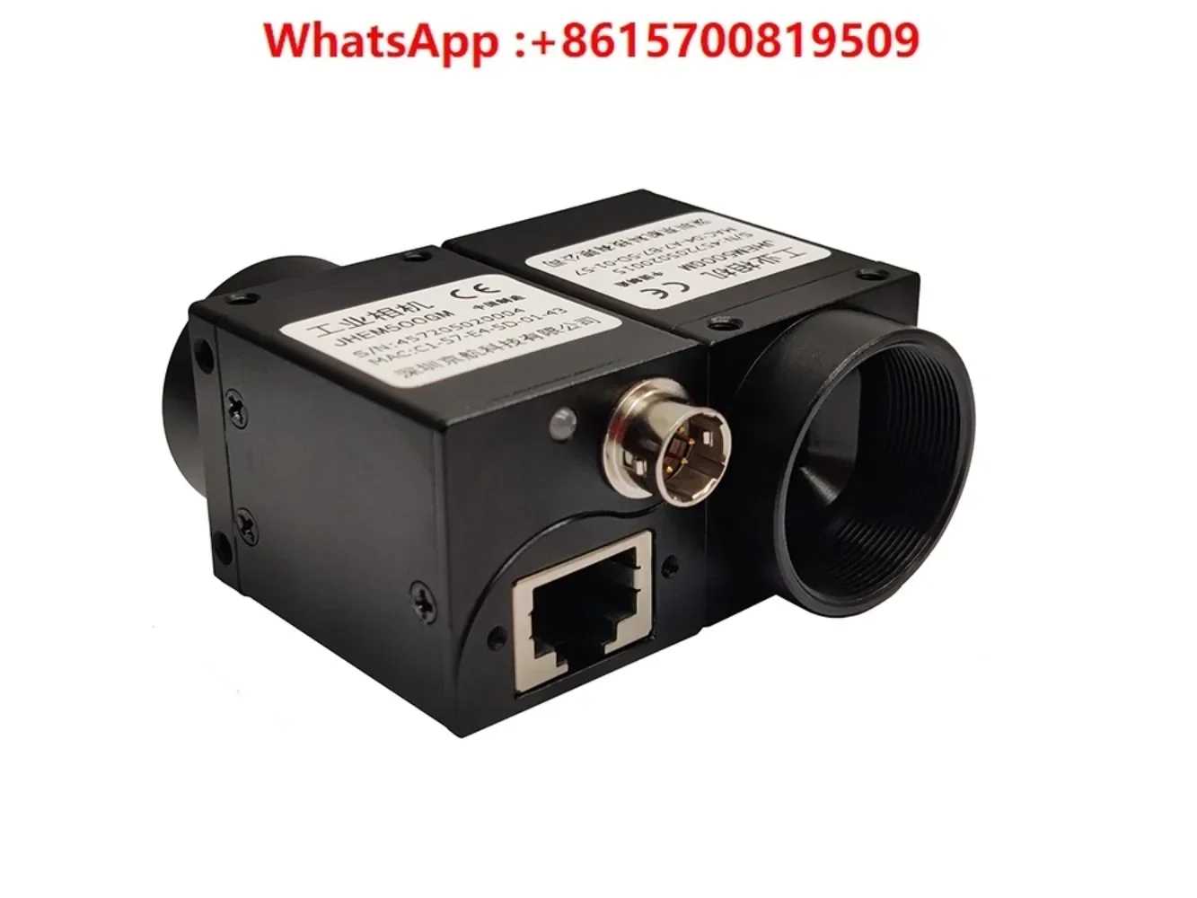 Gigabit Ethernet port industrial camera global exposure supports POE and GigEVision protocol high-speed cameras