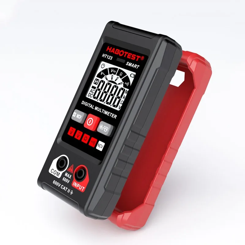 HABOTEST HT123 High-precision anti-burning intelligent digital multimeter / no need to shift / automatic identification