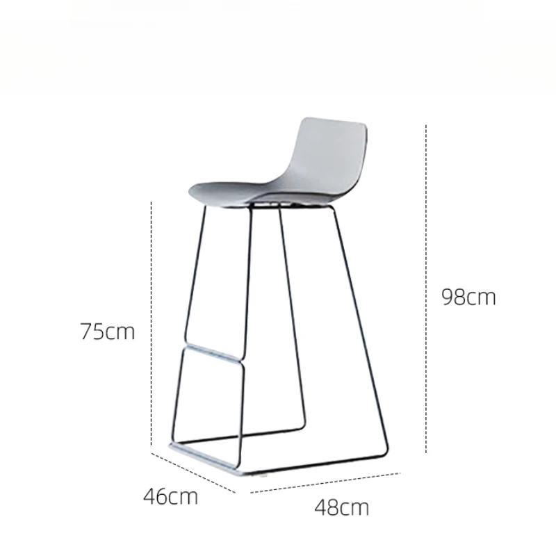 珍しい大人のバーチェア北欧モダンシンプルで快適な美的トレンディなバーチェアクリエイティブパーティー宴会ラウンジ家具