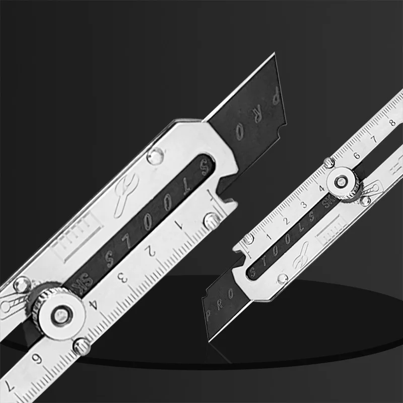 10 In 1 Box Cutter Utility Knife Multifunction Art Knife Heavy Duty All Steel Thickened Industrial Paper Cutter Waterproof