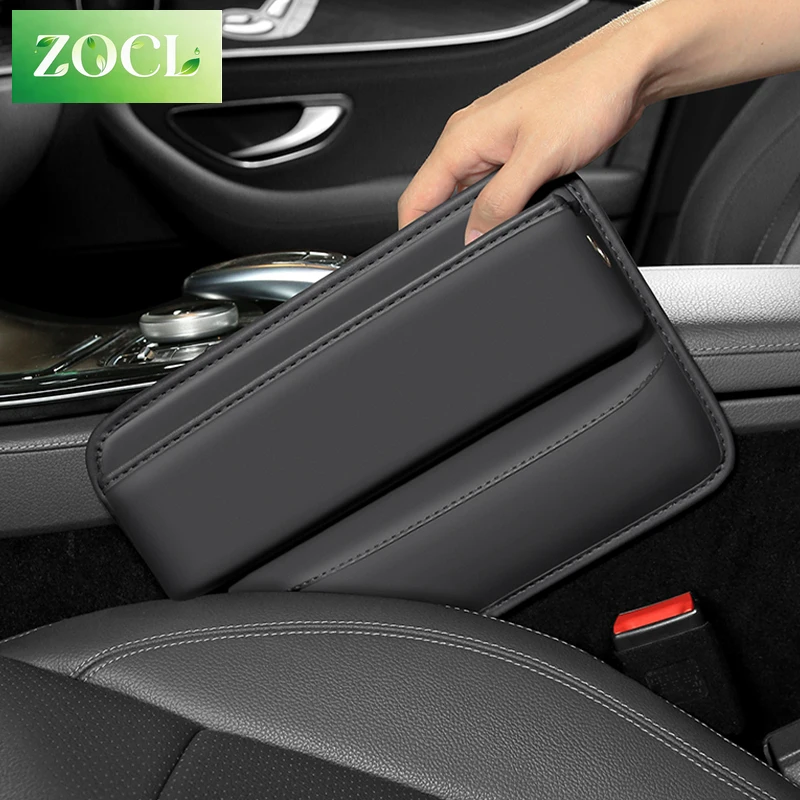 For BYD CHAZOR KING DM-i 2022 2023 2024 Seat crevice storage box Leather storage bag for the gap between car seats Auto parts view 3