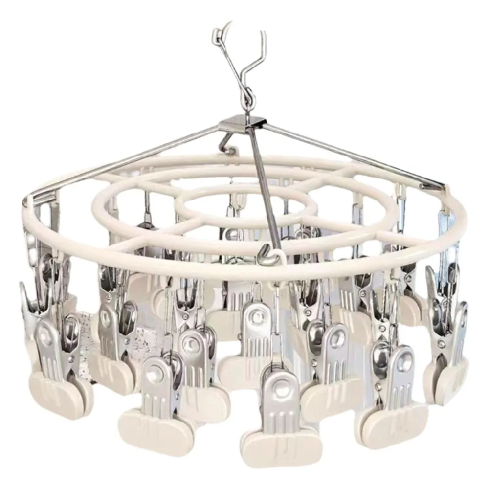 

Зажимы для сушки носков 8/18/24 шт., с широкими зажимами, устойчивые к ржавчине, для нижнего белья и носков, экономия места, ветрозащитные, для белья