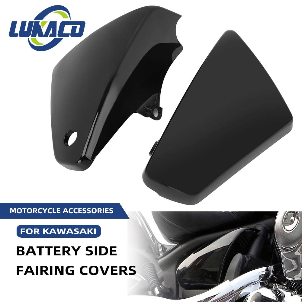 

1 Pair Moto Left Right Side Battery Fairing Cover For Kawasaki Vulcan VN900 Classic Custom 2006-2020 Motorcycle Accessories