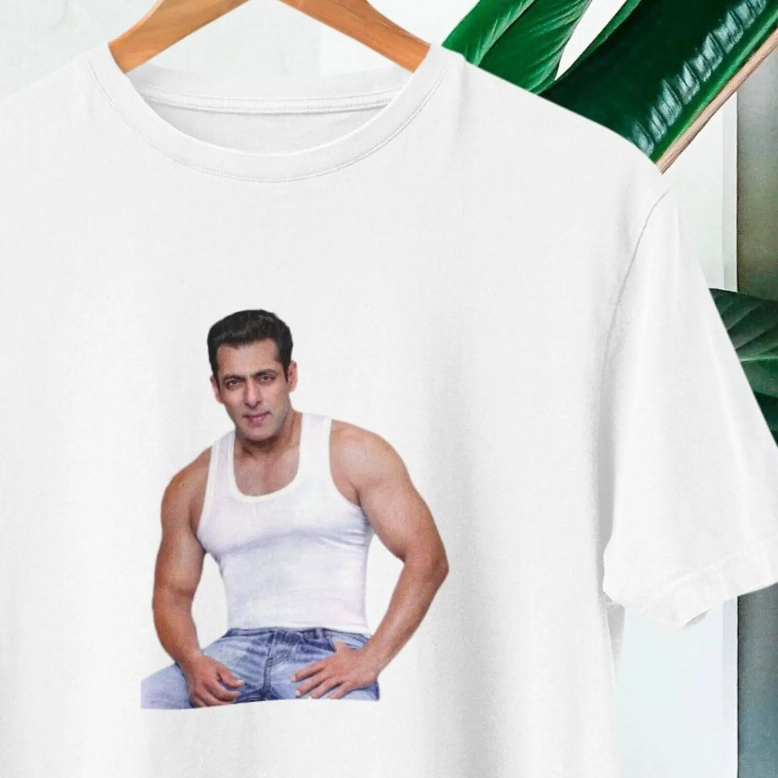 Salman Khan Photo T shirt Fans Top Bollywood Shah Rukh K