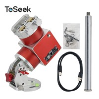 TeSeek JUWEI-17 Harmonic Equatorial Mount with Narrow Dovetail Groove for Astronomical Telescope Compatible with Theodolite Mode