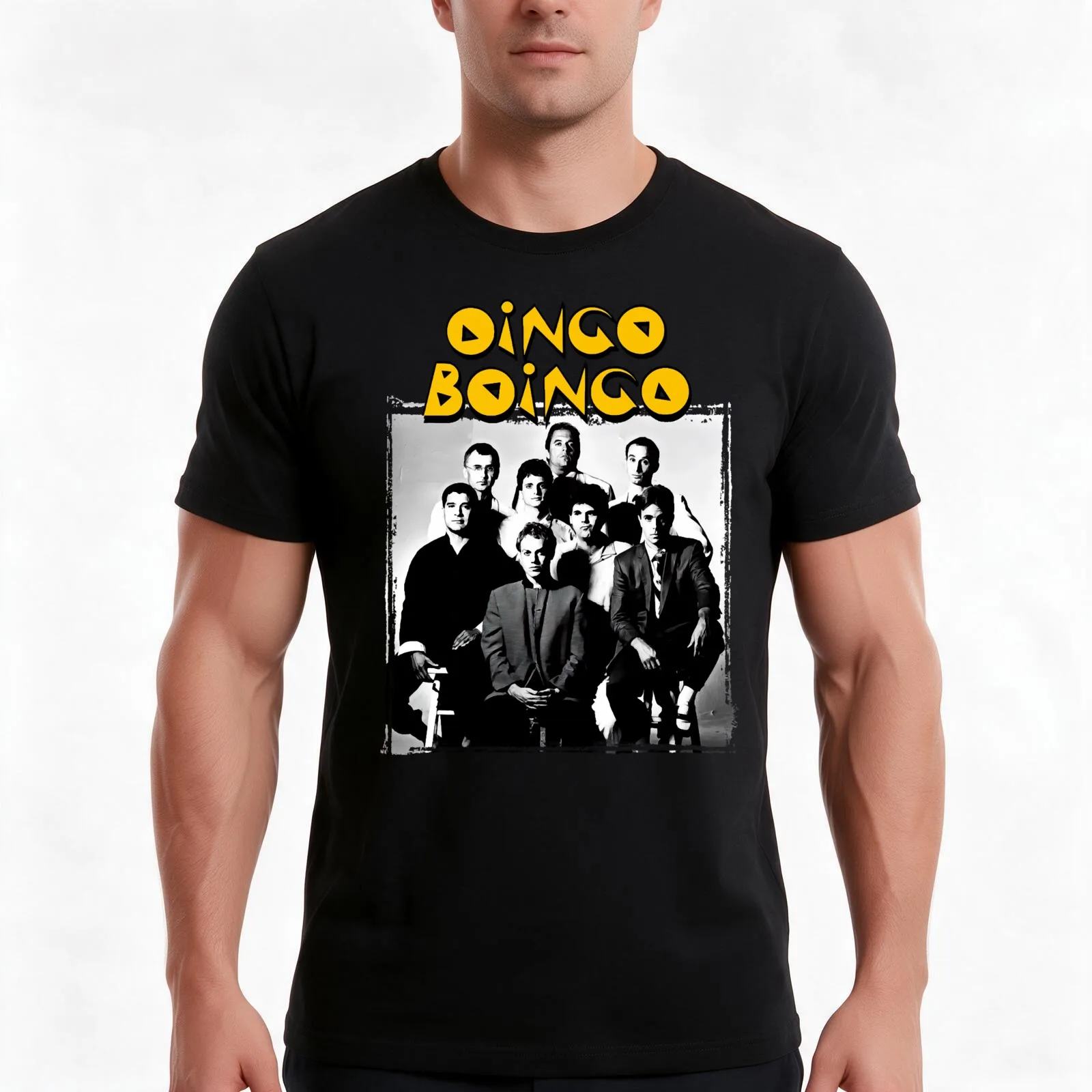 Gifts For Women Oingo Boingo Graphic For Fans T-Shirt, Summer Casual Cotton Tee, Oversized Streetwear Tops, Unisex Men Women