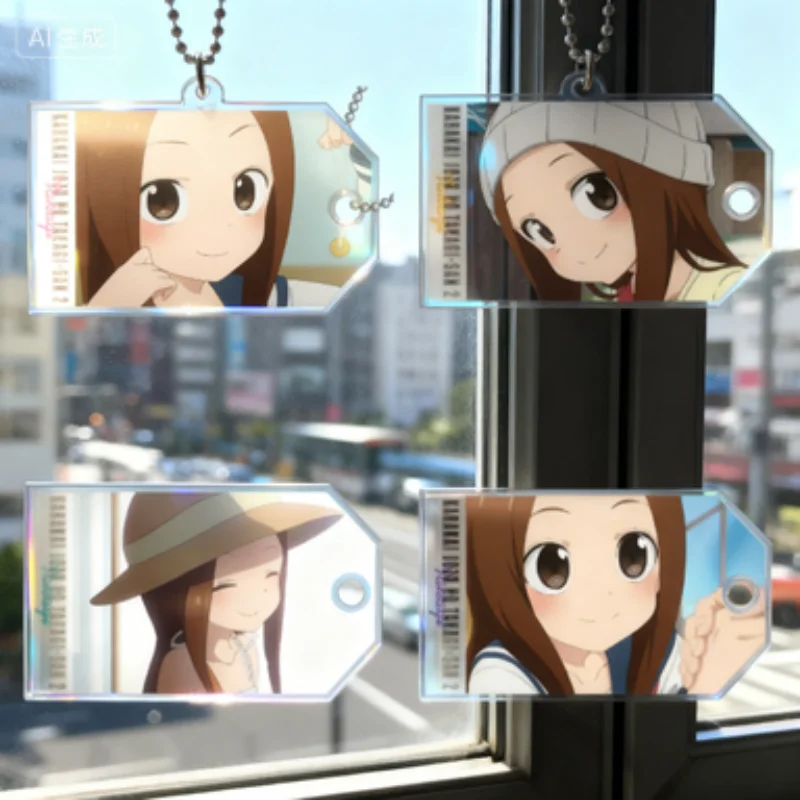 

Anime Teasing Master Takagi-san Figures Takagi Plate Desk Decor Acrylic Stand Model Plate Desktop Decoration Collection