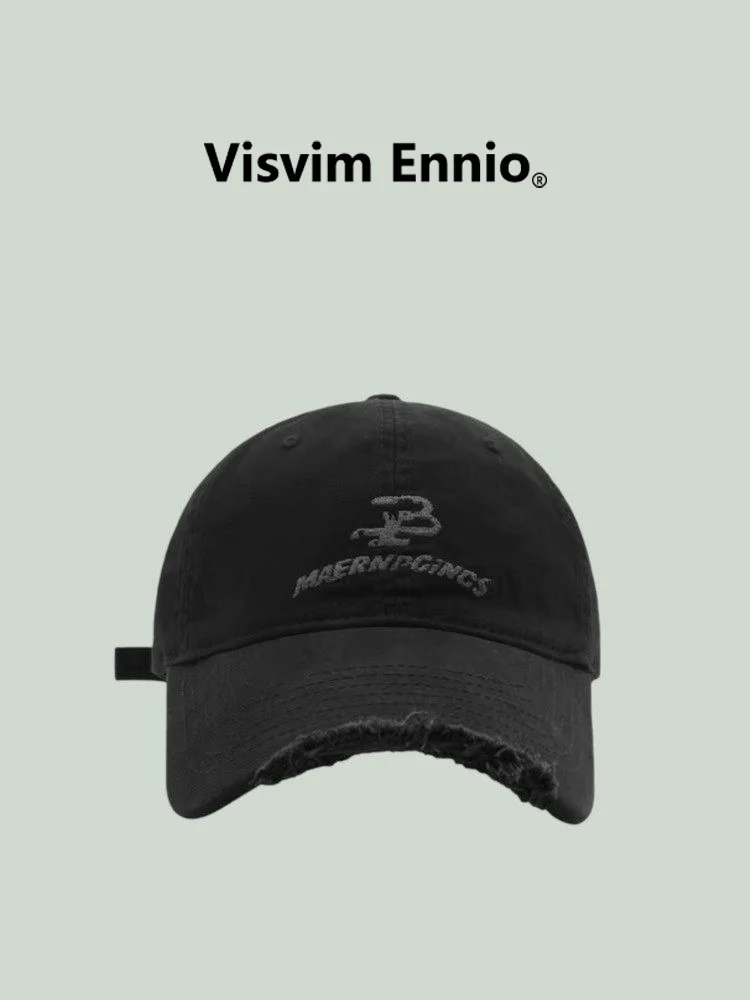 visvim-ennio-collaborative-edition-korean-sle-faionable-worn-in-hole-dubill-cap-women's-spring-new-arrival