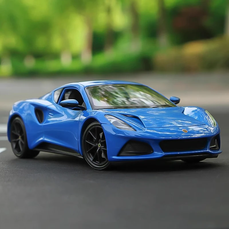 WELLY 1:24 Lotus Emira Supercar Alloy Car Diecasts & Toy Vehicles Car Model Miniature Scale Model Car For Children