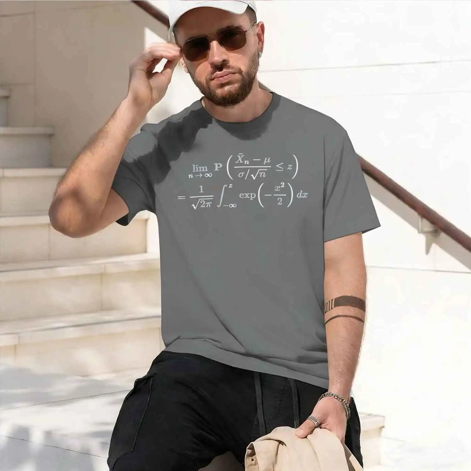 Central Limit Theorem Probability, Statists & Data Science T-Shirt Print Original Design Gifts T Shirts Camiseta Hombre 2026 New view 5