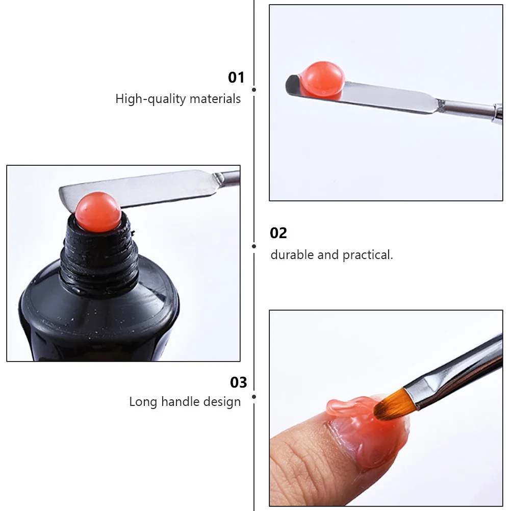 

1pcs Art Pen Long Handle Lightweight Durable Manicure Tool For Professional Family Use Art Supply Nail Gadget Nail Pens For Diy