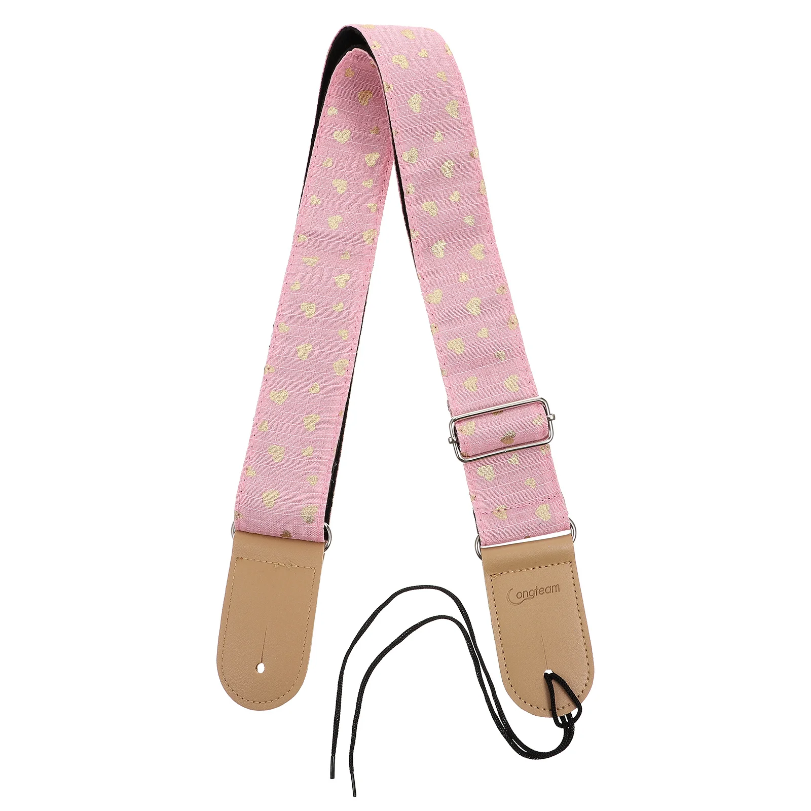 

1Pcs Wear-Resistant Guitar Strap Adjustable Shoulder Belt for Acoustic Electric Bass Guitar Decorative Accessory