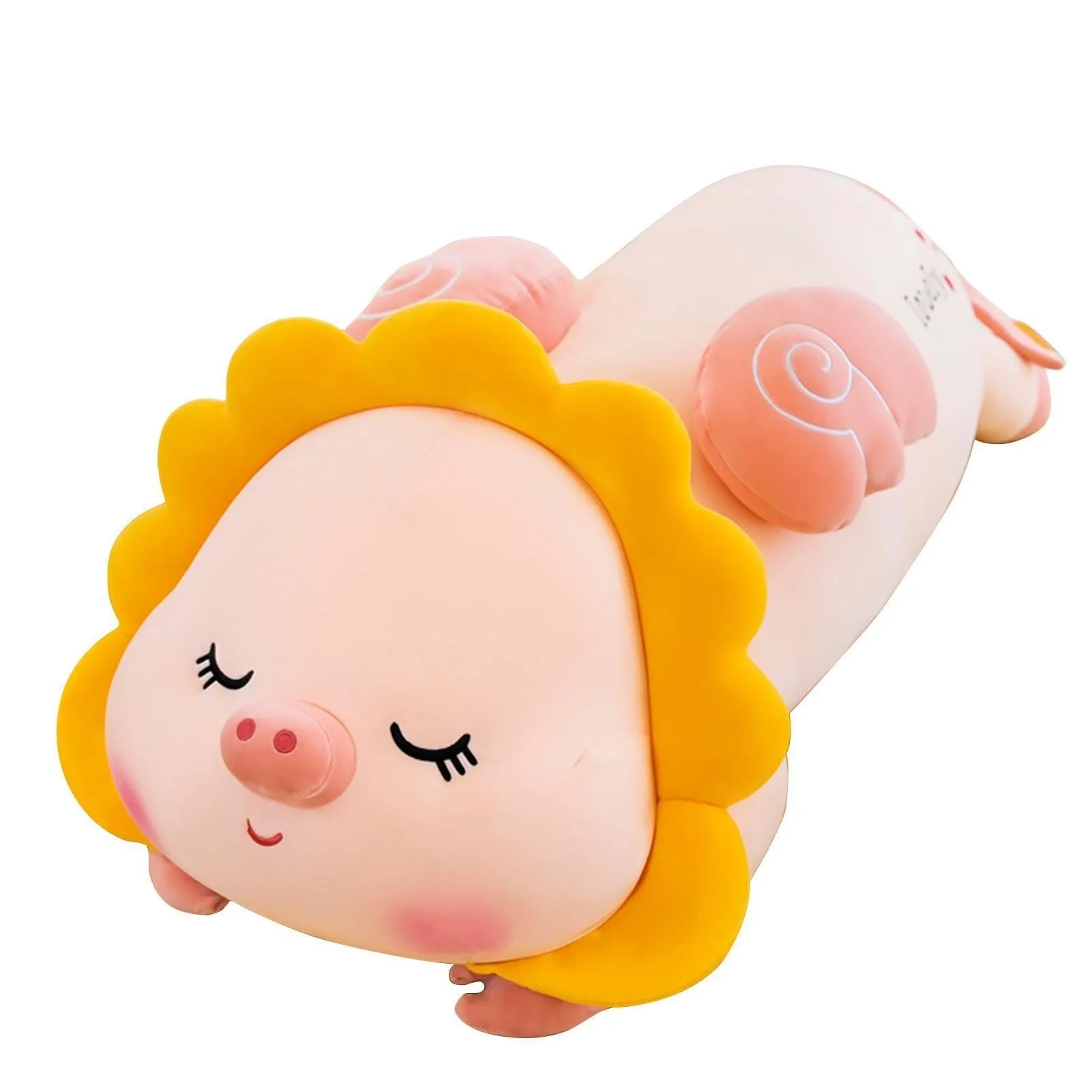 해바라기 돼지 플러시 장난감 만화 돼지 인형 플러시 동물 인형 봉제 장난감 플러시 베개 생일 선물 홈 장식