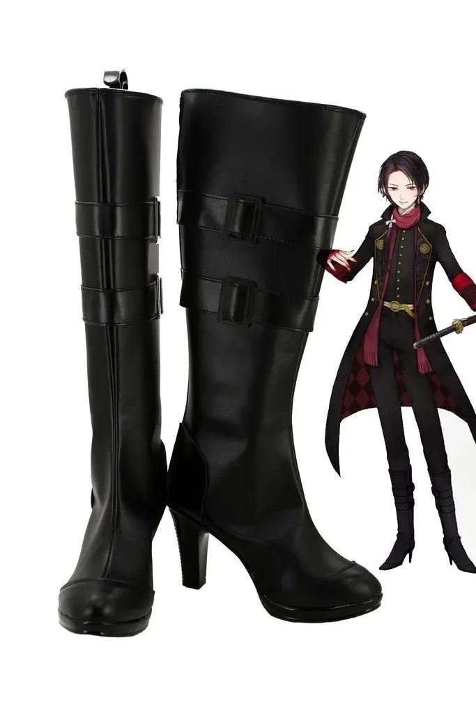 

Touken Ranbu Online Game Kashuu Kiyomitsu Cosplay Shoes Boots Custom Made