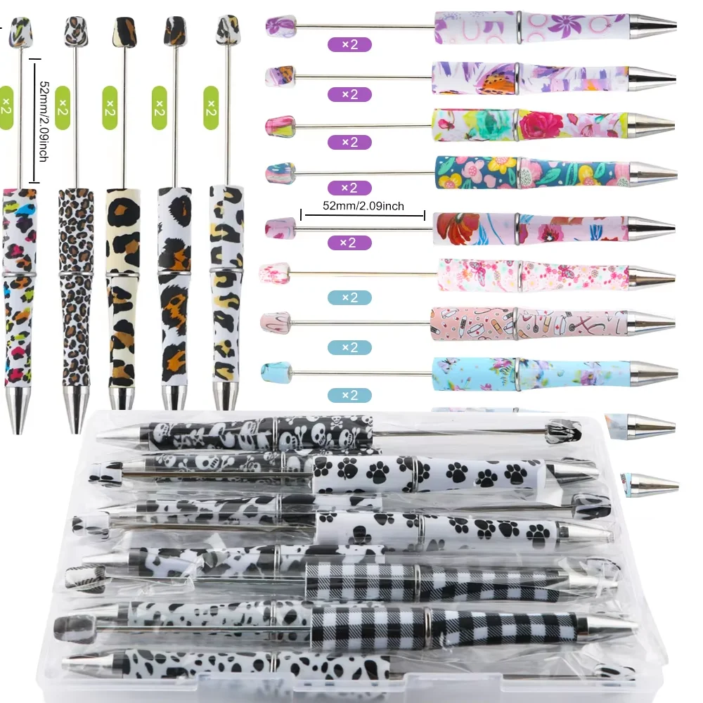 

10 шт./лот в штучной упаковке, черные чернила для печати/цветная пластиковая ручка, шариковые ручки, сделай сам, ювелирные изделия, бусины, подарки, школьные и офисные ручки для письма, ручка для подписи