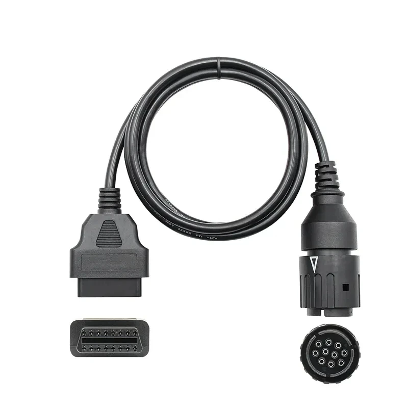 10PCS/lot for BMW Motorcycles Motobikes ICOM D 10 Pin Cable ICOM-D for Bmw Motorcycle Diagnostic Connector ODB2 Scanner Cable - view 2