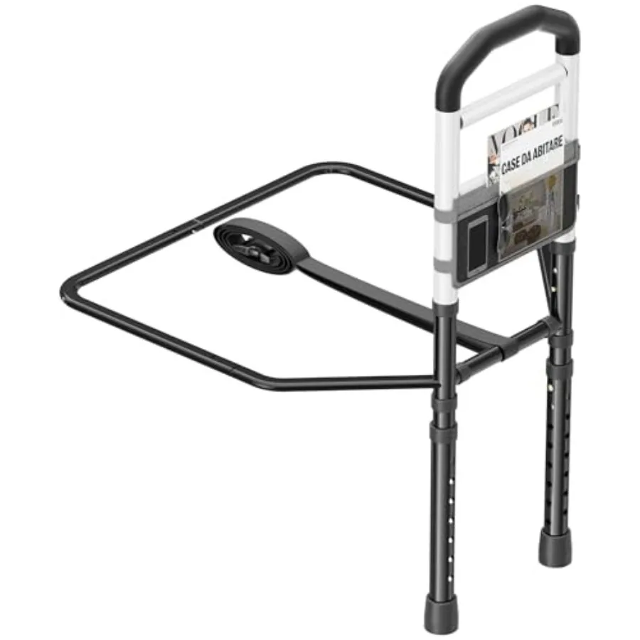 Bed Rails for Elderly Adults Safety SGS Tested and ASTM Compliant 350lbs Support Tool-Free Setup Wider Contact Base for Enhance