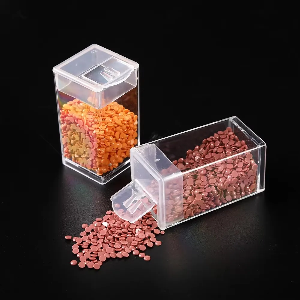 1pc 26/39 Slots Plastic Storage Box, DIY Diamond Painting Beads Charms Jewelry Accessories Organizer Box Mosaic Storage Containe - view 5