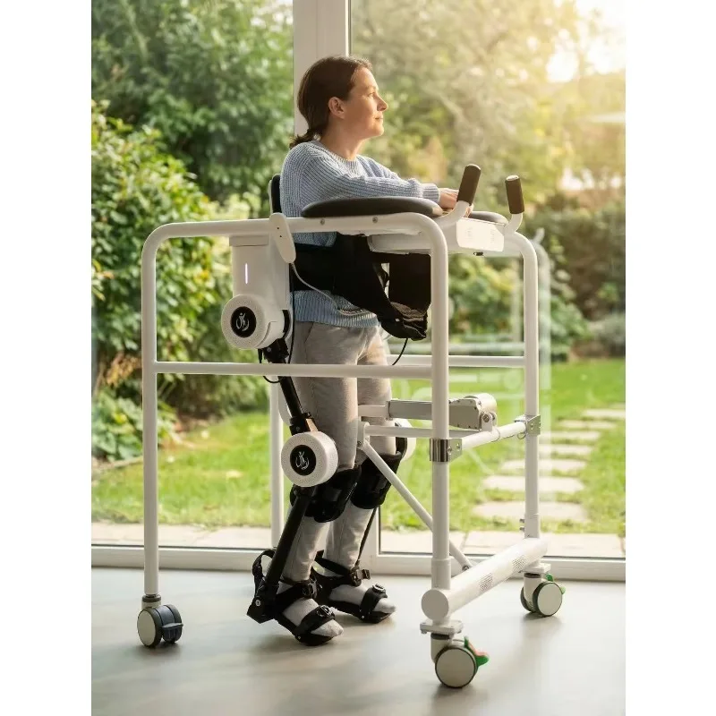 Outdoor Activity Wireless Battery Powered Robotic Lower Limb Rehabilitation Training Machine For Health Recovery Centre Use