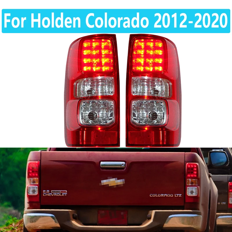 left/right LED Tail Brake Light Turn Signal Suitable For Holden Colorado 2012-2020 Brake Light Turn Signal Light Reminder Light