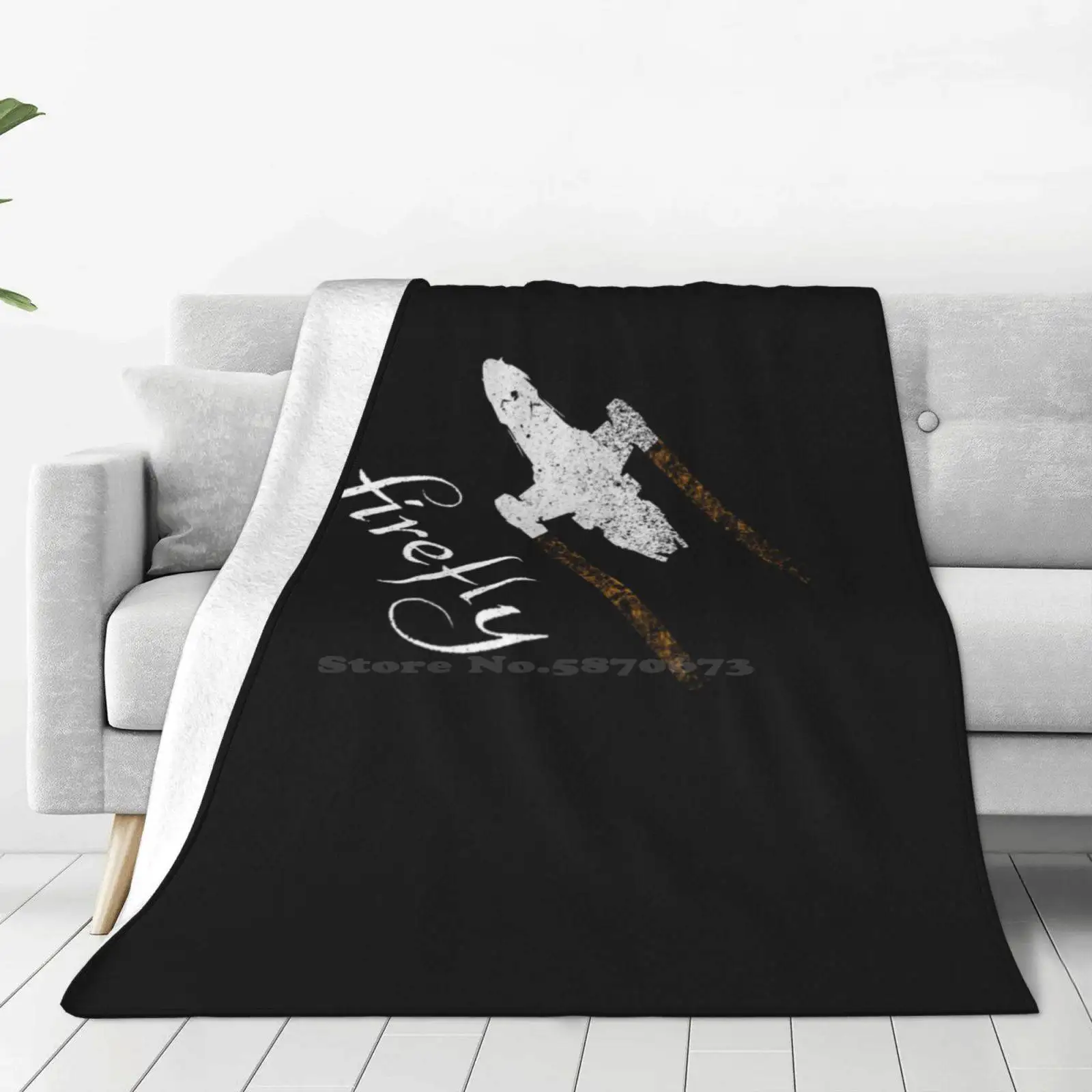 Firefly Class Vessel New Selling Custom Print Flannel Soft Blanket Firefly Serenity Joss Whedon Browncoat Still Flying You Cant