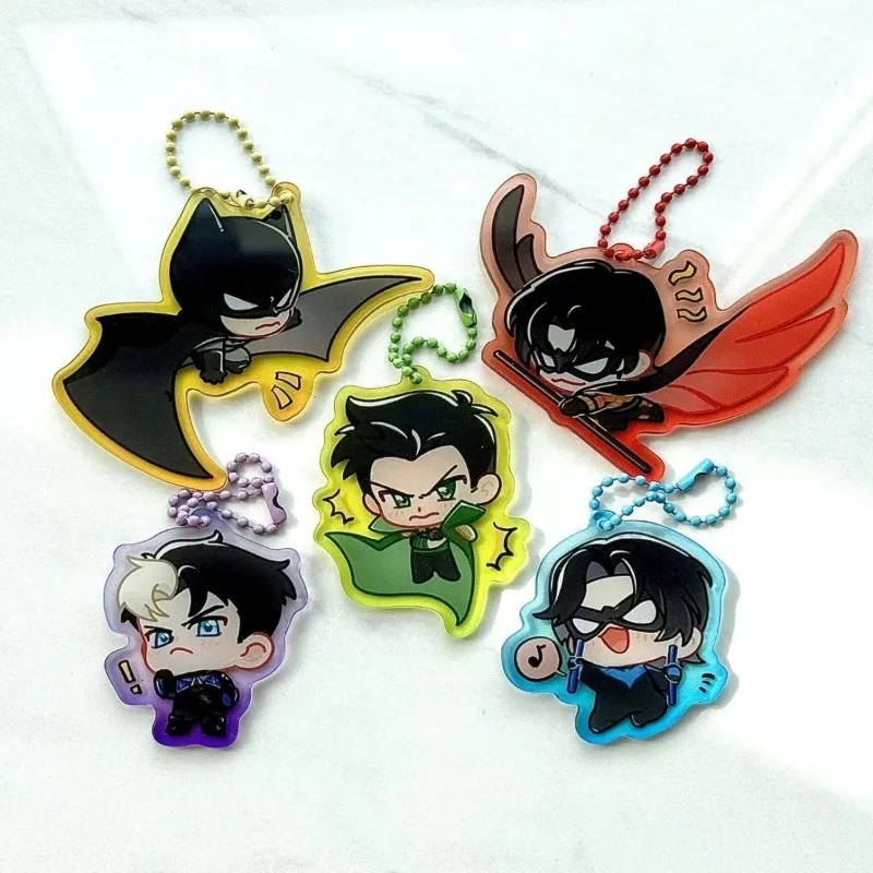 Jason peter todd chaveiro personagem chaveiro saco de carro acrílico requintado pingente amigo brithday presentes acessórios coleção brinquedos