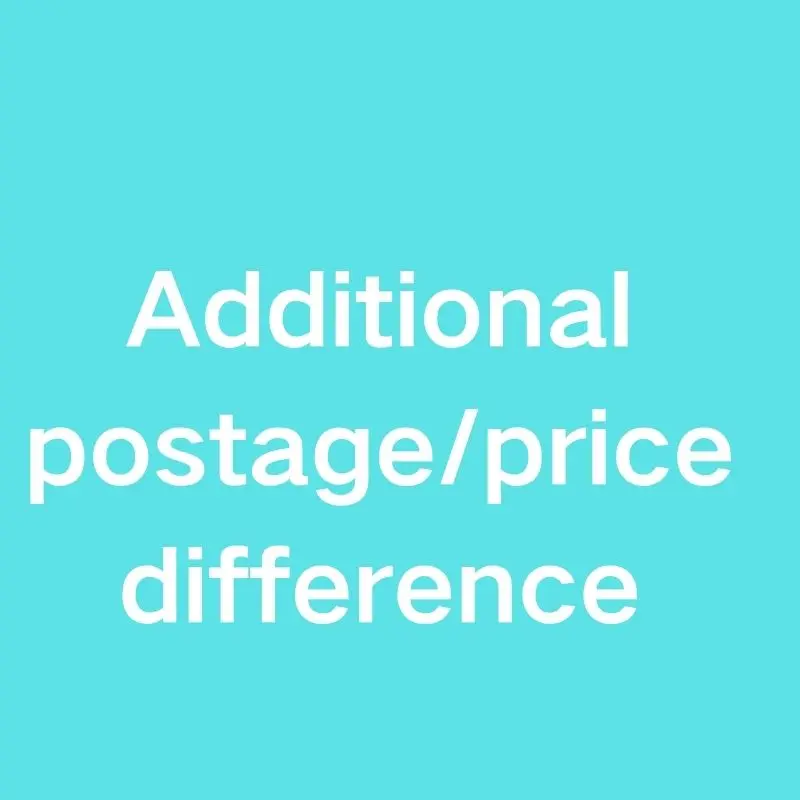 Pay for postage/price difference link