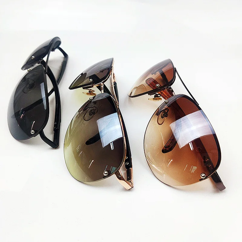 New Fashion Sunglasses In Blog Show Sport Shine Outdoor Eyewear All-Match Metal Retro Travel Beach Glasses Man Cool Unisex 3044