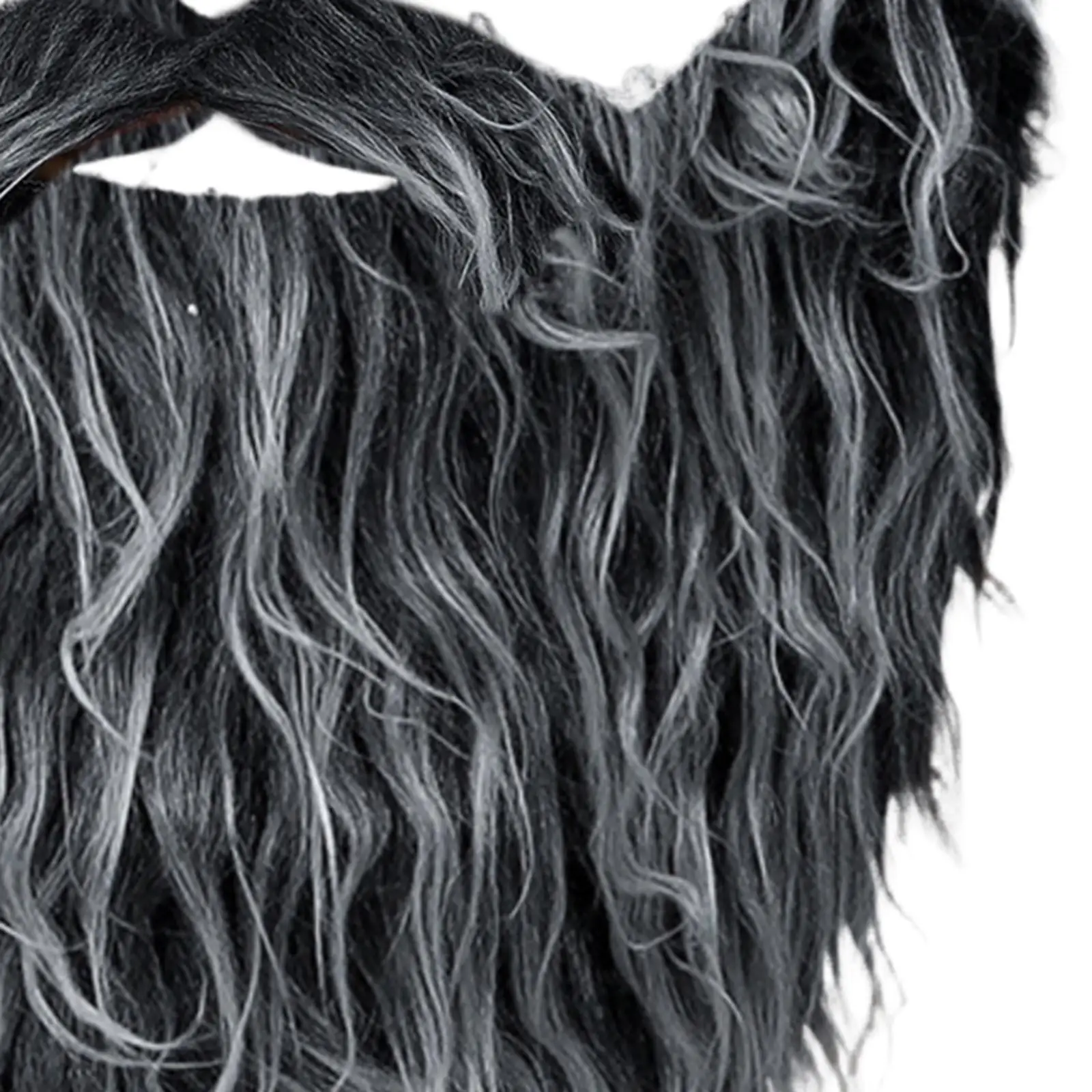 Barbe d'halloween, accessoires pour cheveux du visage polyvalents amusants, fausse moustache pour hommes, adultes et adolescents, maquillage, mascarade