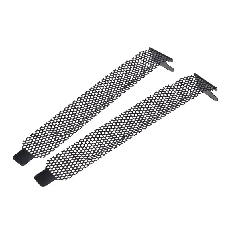 5 шт. вентиляционные дефлекторы, крышка слота PCI, сменный пылевой фильтр, черная сетка для ПК, компьютера, чехол, охлаждающий