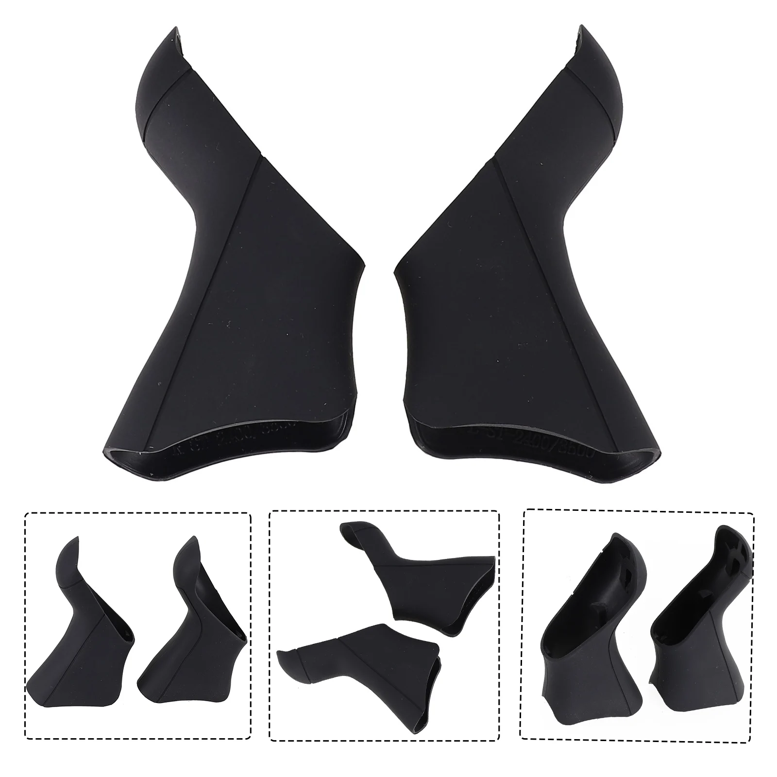 Covers Gear Shift Covers Mountain Bike Silica Gel Brake Gear Shift Covers Hoods For-Shimano SORA/CLARIS 1 Pair