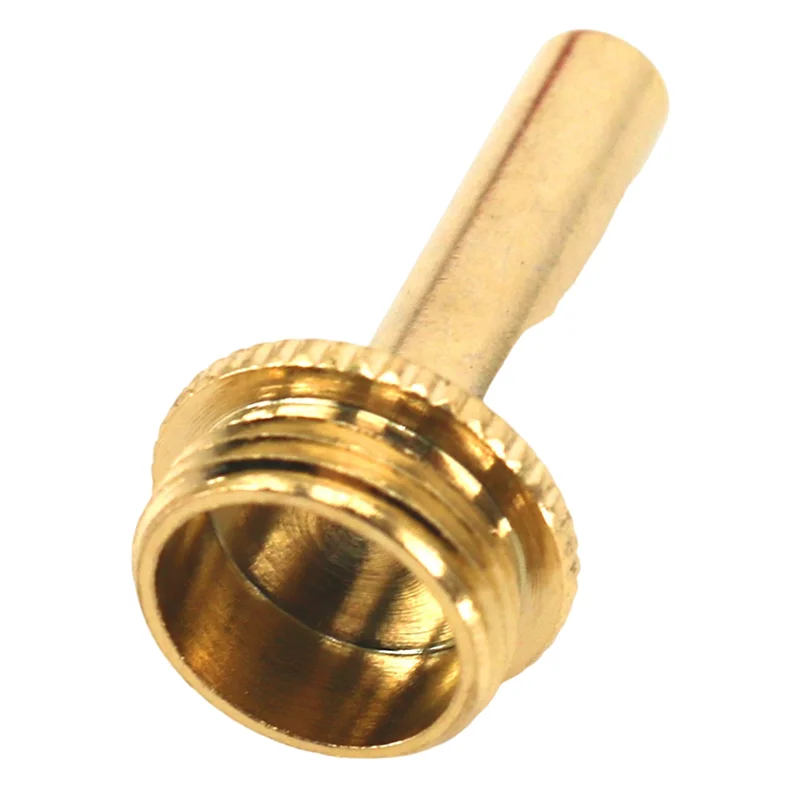 J1UL1N 12 قطعة زر صغير البوق المكبس مشبك النحاس المحمولة الموسيقية البوق أداة أجزاء الآلات الملحقات