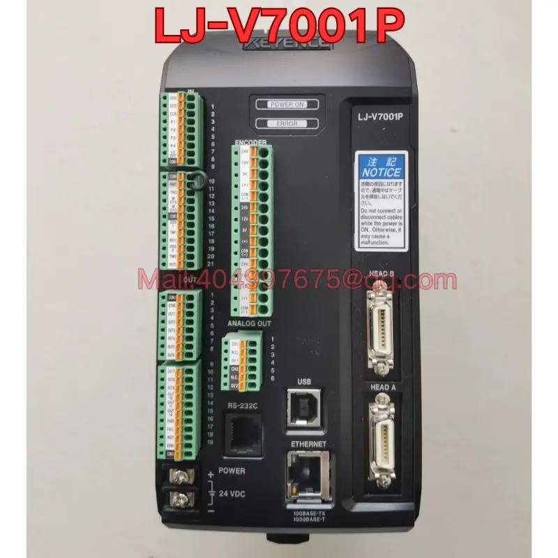 Second-hand LJ-V7001P PLC controller function test is normal The latest price in 2026