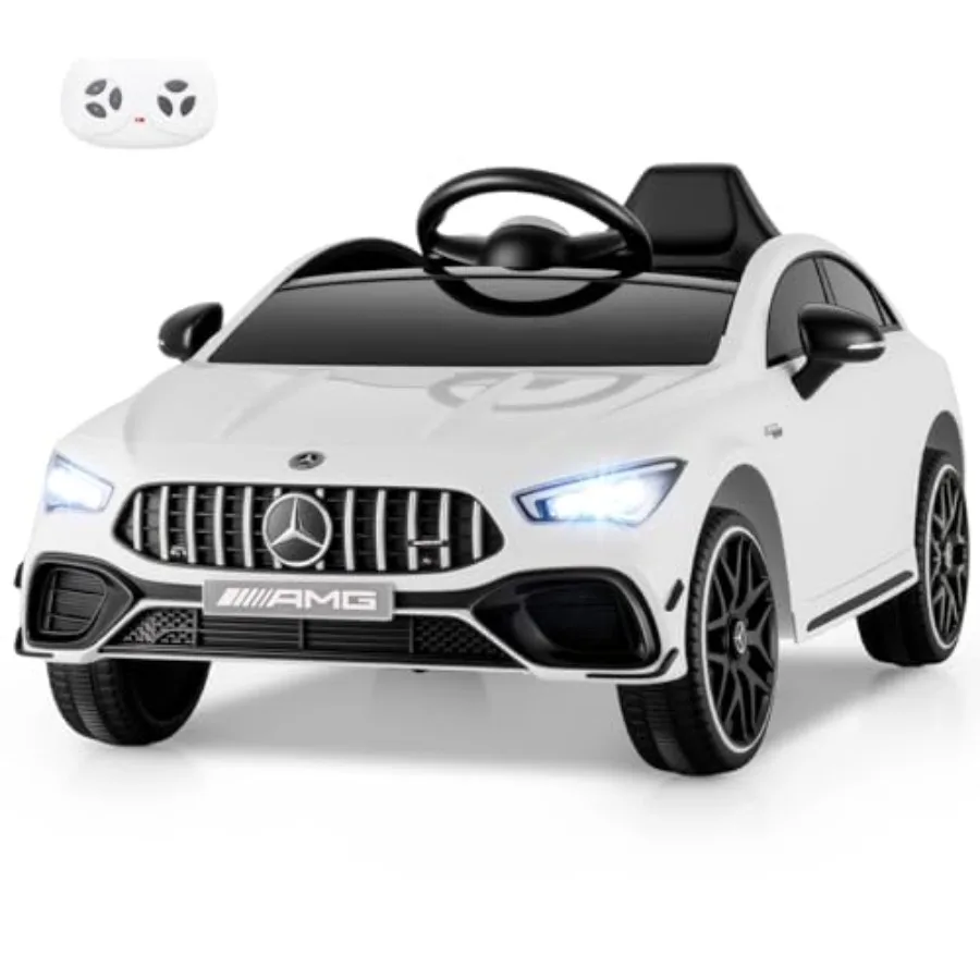 

Ride on Car 12V Licensed ' Electric Vehicles with Parent Remote Rocking Function Music and Horn LED Headlights and Soft Start B