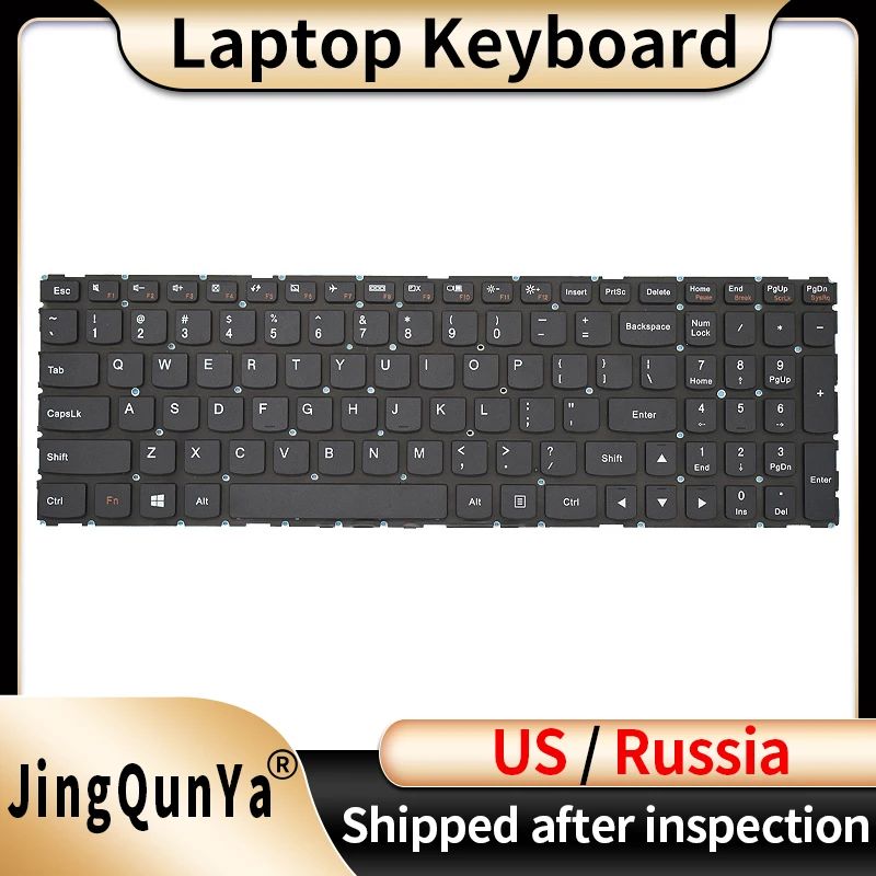 US/RU/Русская клавиатура для ноутбука Lenovo Yoga 500-15IBD 500-15IHW 500-15ISK типа 20585 20586 80R6 80N6 80N7